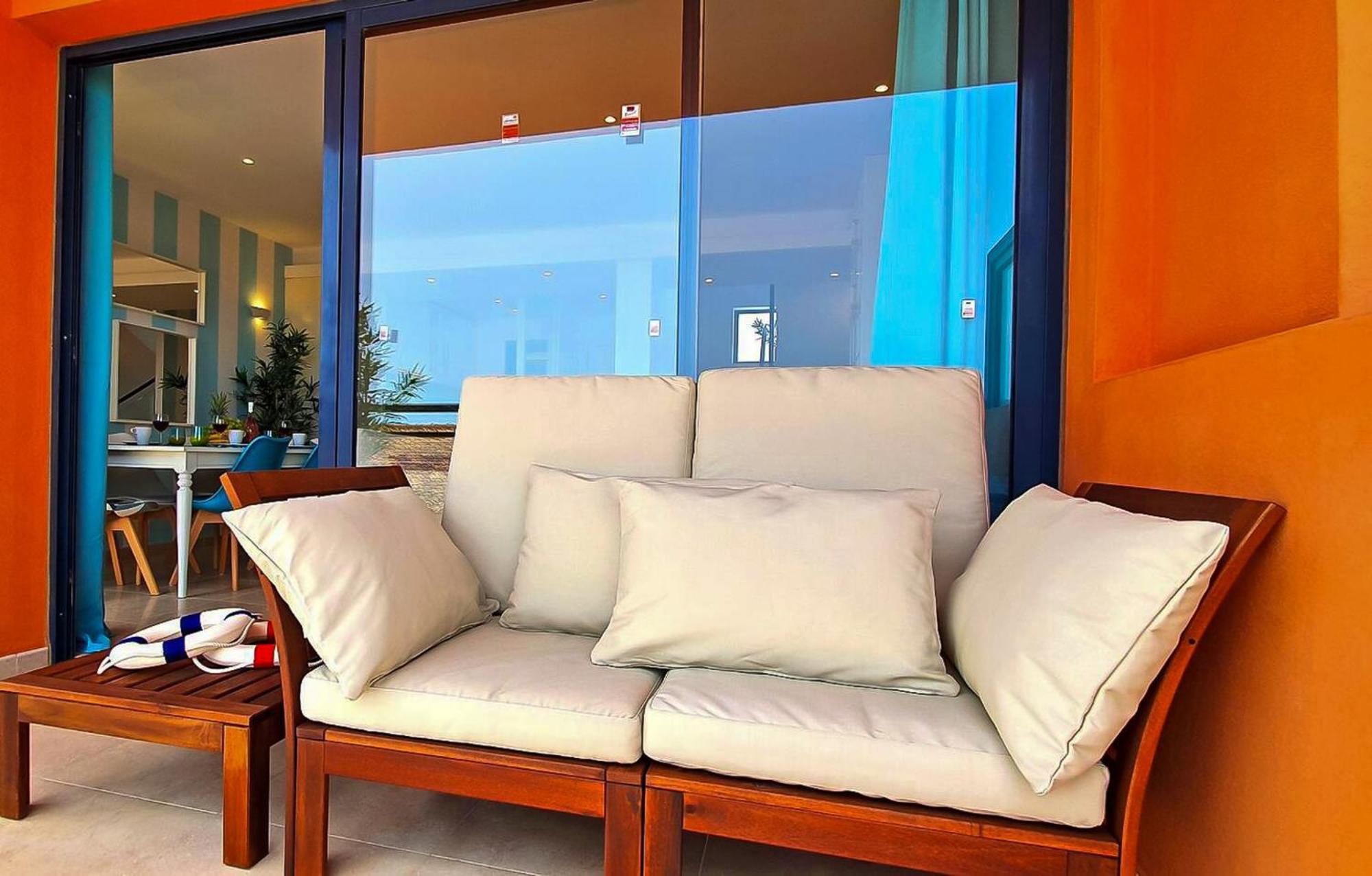Ferienwohnung PANORAMA BLUE - Caleta Fuste - 10 Personen - Glasfaserinternet - Meerblick Caleta De Fuste Exterior foto