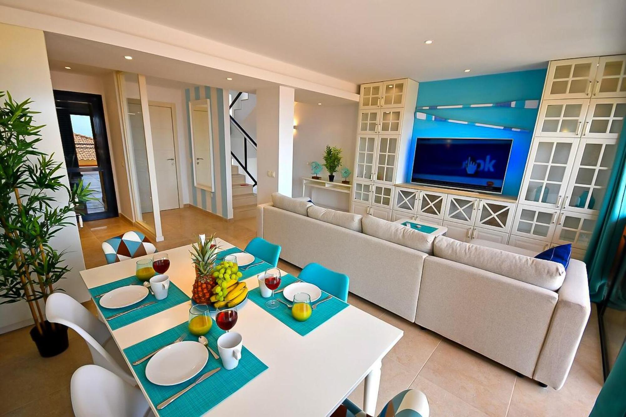 Ferienwohnung PANORAMA BLUE - Caleta Fuste - 10 Personen - Glasfaserinternet - Meerblick Caleta De Fuste Exterior foto