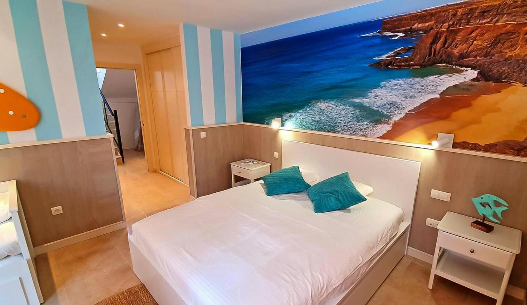 Ferienwohnung PANORAMA BLUE - Caleta Fuste - 10 Personen - Glasfaserinternet - Meerblick Caleta De Fuste Exterior foto